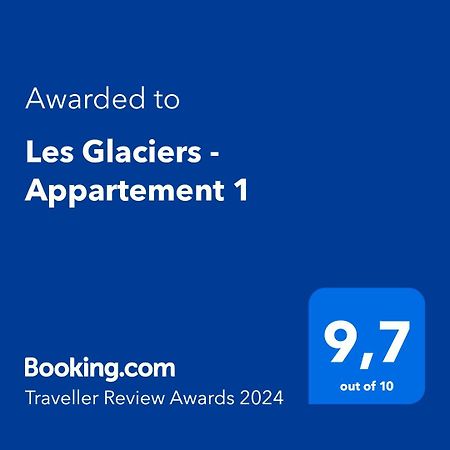 שאמוני Les Glaciers - Appartement 1 מראה חיצוני תמונה